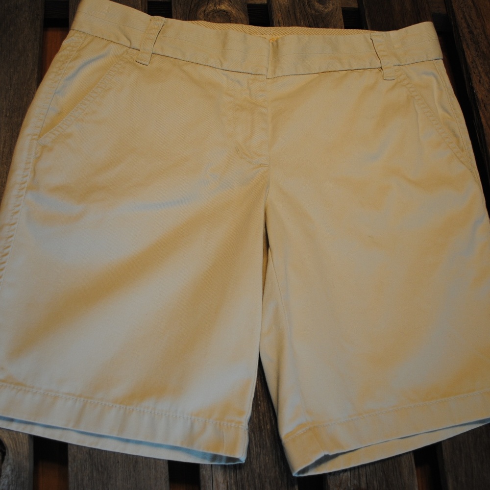 J CREW Chino Shorts Classic Twill
